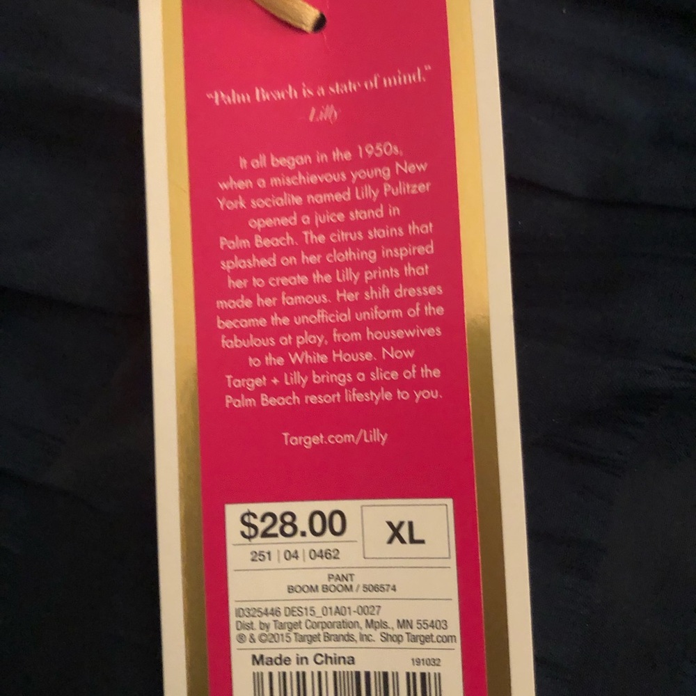 Lilly Pulitzer for Target pants